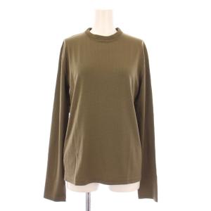 90’s カットソー クルーネック チェーン装飾 48 カーキ