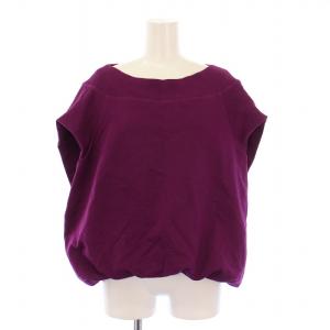 スウェット フレンチスリーブ S パープル
