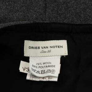 DRIES VAN NOTEN ニットスカート 38 グレー