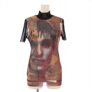 JPG 90's パワーネット カットソー シアー ハイネック