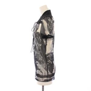 Jean Paul GAULTIER JPG 90's パワーネット カットソー ホリゾンタル シアー