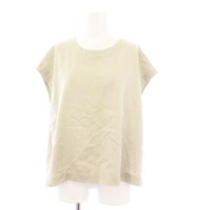 23AW ベスト ノースリーブ ショート丈 F アイボリー BEZ1032104A0002 /KH