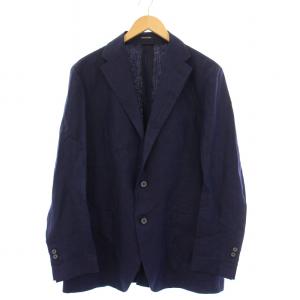 シアーサッカー テーラードジャケット 52 ネイビー G-DAKAR22K