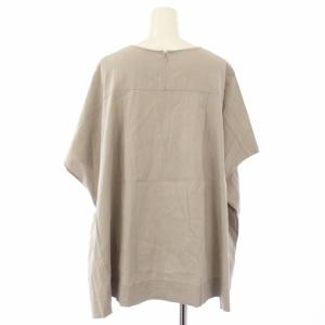 JOURNAL STANDARD 24SS ウォッシャブルコットンリネンVISブラウス 半袖 ベージュ 24051400911020 /TK
