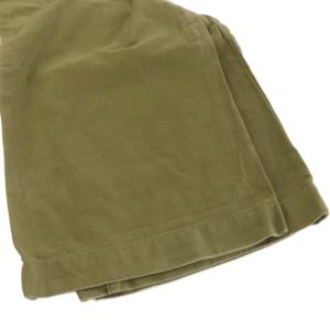 JOHNBULL ハイウエストアーミーパンツ ワイド M カーキ 211-0142 /RR