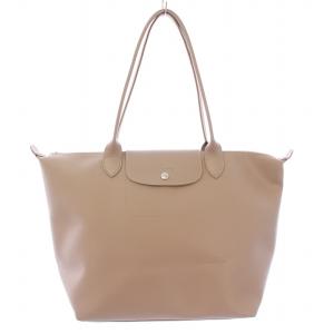 ル プリアージュ シティ トートバッグ ハンドバッグ ロゴ ピンクベージュ /BB