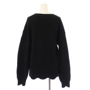 HYSTERIC GLAMOUR DEVIL SOUND PATCH デビルサウンドパッチカーディガン ニット 長袖 Vネック ワッペン