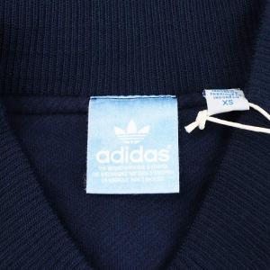 adidas Originals ブルゾン スタジャン ボーダー柄 ロゴ 切替 XS グレー 紺 ネイビー 赤 レッド G36718 /AN23
