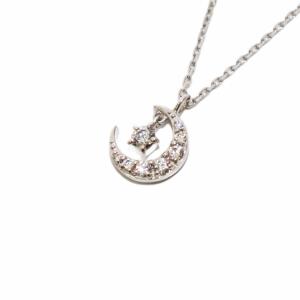 ムーンモチーフ ネックレス ペンダント SILVER シルバー /KH