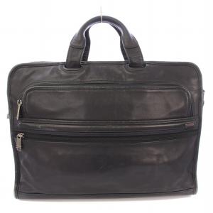 TUMI 2WAY ブリーフケース ビジネスバッグ 書類カバン ハンドバッグ ショルダーバッグ レザー 黒 ブラック