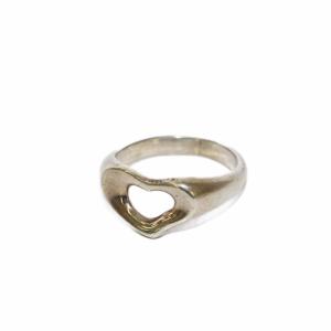 オープンハートリング 指輪 SILVER925 8号 シルバー /KH OH