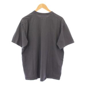 THE NORTH FACE PURPLE LABEL 7OZ ポケットTシャツ 半袖 クルーネック ストレッチ ロゴ 刺繍 ワンポイント M チャコールグレー