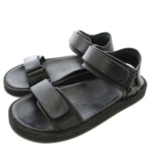 Hook and Loop ベルクロ サンダル 36 ブラック
