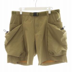 Rigg Short ショートパンツ ハーフパンツ ロゴ XL ベージュ 101372 /AN15