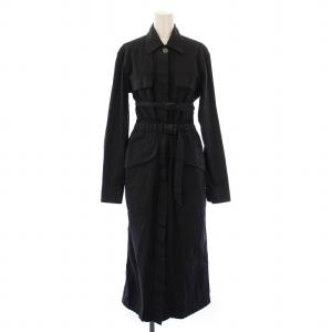 シャツワンピース 34 チャコールブラック