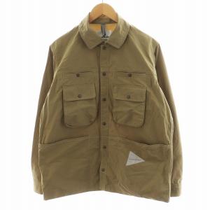 NYLON TEFFETA JACKET ワークジャケット スナップボタン ナイロン 4 ベージュ 574-0981092