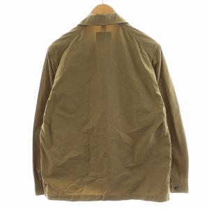 and wander NYLON TEFFETA JACKET ワークジャケット スナップボタン ナイロン 4 ベージュ 574-0981092