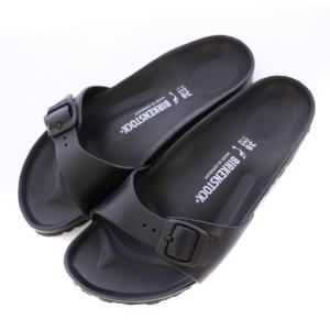 MADRID EVA マドリッドEVA サンダル フラット ベルト 24.5cm 黒 ブラック /BB