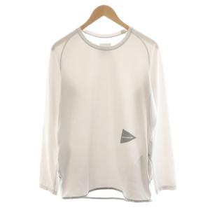 power dry jersey raglan LS T Tシャツ カットソー 長袖 ロゴ 4 ライトグレー