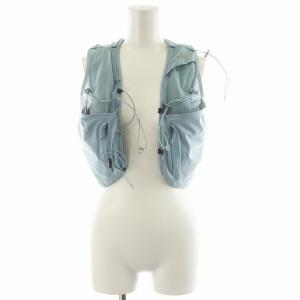 センス プロ SENSE PRO 10 ランニングベスト ロゴ ナイロン L 水色 ライトブルー /AN24