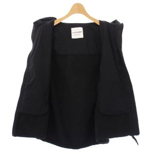 and wander TOP FLEECE VEST ベスト 中綿 ジップアップ 3 黒 AW83-JT637 /TK