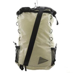 30L backpack リュックサック バックパック ロゴ ナイロン 白 ホワイト AW-AA912
