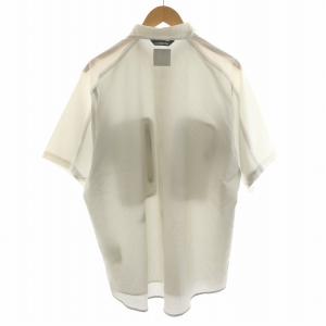 and wander テックショートスリーブシャツ tech short sleeve shirt 半袖 スナップボタン ロゴ