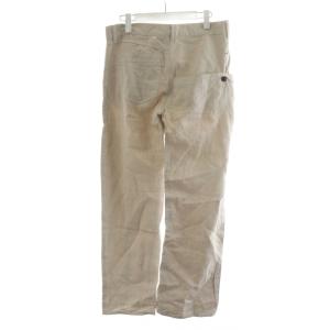 Y's ヨウジヤマモト パンツ ジッパーフライ リネン 麻 2 白 ホワイト YY-P04-300 /AN47