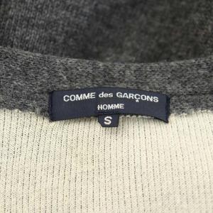 COMME des GARCONS HOMME AD2004 カーディガン 長袖 S グレー HN-T046 /AN37