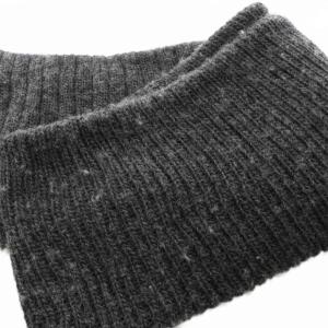 Y's Red Label スヌード ネックウォーマー ウール チャコールグレー RE-L73-196 /AN15