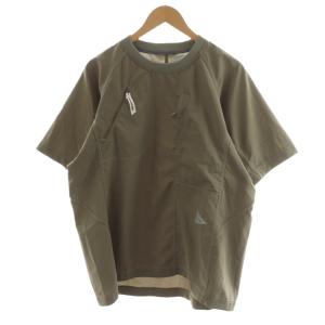 UV stretch rip pullover カットソー 半袖 ロゴ 4 カーキ 574-1153070