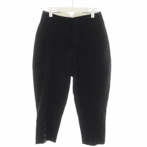 AD2008 パンツ ジッパーフライ ウール M 黒 ブラック 1C-P007 /AN24
