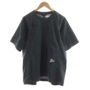 カットソー 半袖 ステッチ ジップ ロゴ 4 グレー 57-2153086 /AN40