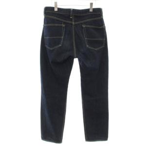 FUMITO GANRYU コムデギャルソン AD2016 デニムパンツ ジーンズ テーパード タック ボタンフライ M インディゴブルー