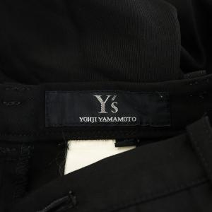 Y's ヨウジヤマモト YOHJI YAMAMOTO パンツ スラックス 3 黒 ブラック /AN42