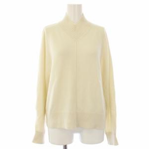 PURE CASHMERE HIGHNECK CONTURED SLV ニット セーター カシミヤ 長袖