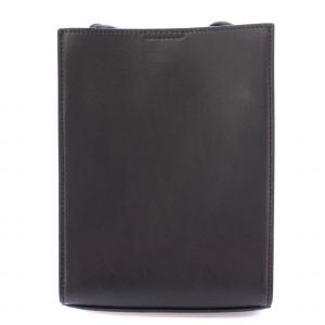 JIL SANDER タングル スモール レザー ショルダーバッグ ブラック