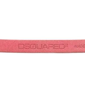 DSQUARED2 ベルト ハトメ レザー M ピンク /AN12