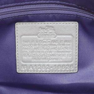 COACH マディソン ハンドバッグ ショルダーバッグ 2way パンチング レザー ピンクベージュ 19626 /AN6