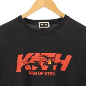 KITH NYC SuperMan 25SS MAN OF STEEL VINTAGE TEE Tシャツ カットソー プリント