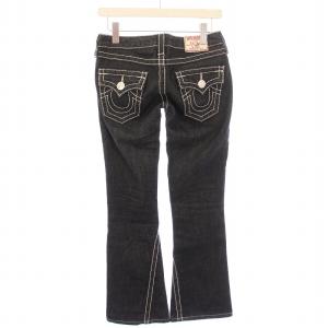 TRUE RELIGION JOEY BIG T ジョーイビッグT デニムパンツ ジーンズ フレア ジップフライ ロゴパッチ W24
