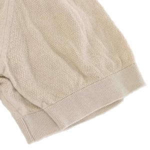 BEAMS F JOHN SMEDLEY ポロシャツ ニット 半袖 M ベージュ CA45550 /RR