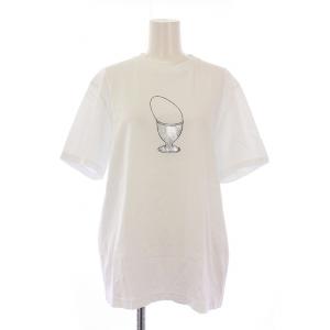 katamuita tamago to egg stand Tシャツ カットソー 半袖 クルーネック タマゴモチーフ