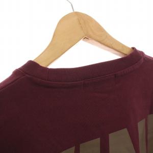 WIND AND SEA Tシャツ カットソー ロンT 長袖 クルーネック L ボルドー WDS-SEA-22S-01 /YM