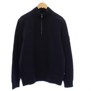 タグ付き H-Sidney 59 ハーフジップスウェット トレーナー 長袖 M ブラック 10266451