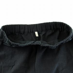 ARTS&SCIENCE 23SS ネップリネンパンツ ワイド イージー 2 紺 ネイビー 0231-L3140-1016 /KU