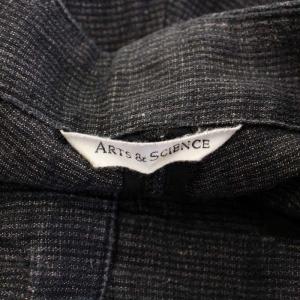 ARTS&SCIENCE スラックスパンツ 3 チャコールブラック