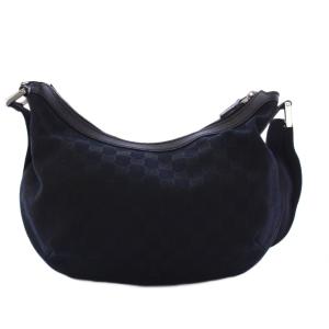 GUCCI GGキャンバス ショルダーバッグ ブラック 181092