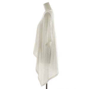 MM6 Maison Margiela 23SS カットソー 半袖 アシンメトリー コットン XS 白 ホワイト S52GC0254 /AN35