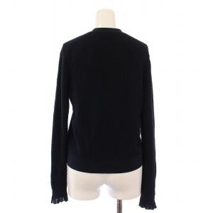 Theory BRISTOL COTTON LACE TRIM ブリストルコットンレーストリム カーディガン 長袖 Vネック